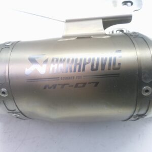 Yamaha mt-07 14 20 scarico terminale marmitta akrapovic