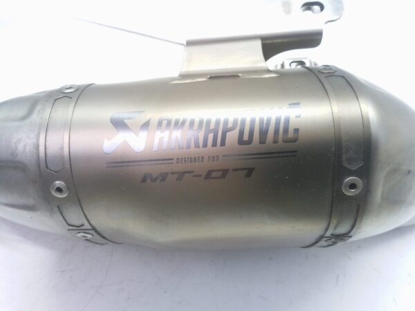 Yamaha mt-07 14 20 scarico terminale marmitta akrapovic