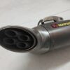 Honda CB 650 f 2015 scarico terminale marmitta akrapovic completo