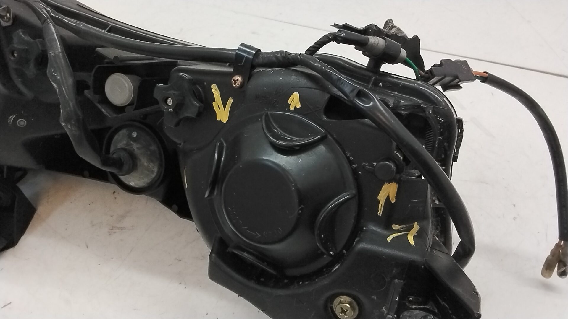 Kawasaki zx 6r 03 04 Faro fanale anteriore da riparare vedi foto