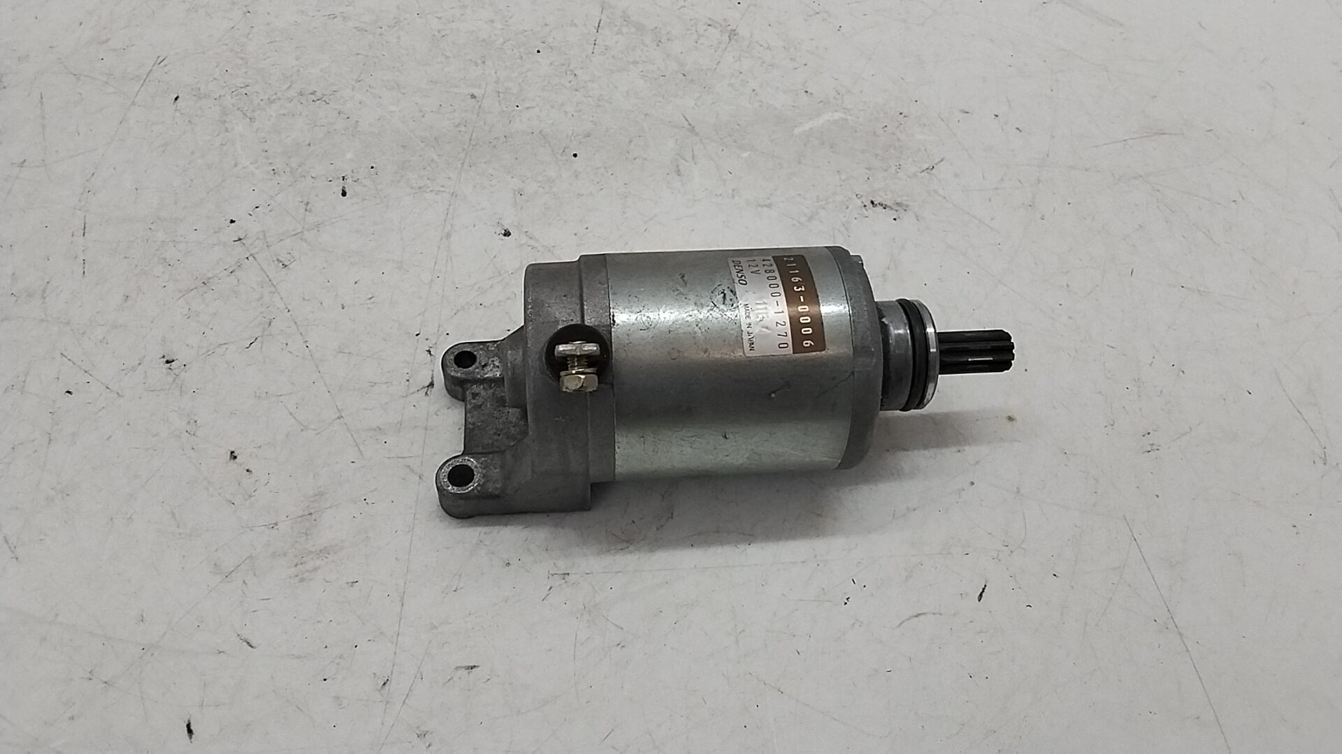 Kawasaki zx 6r 03 04 motorino avviamento 211630006