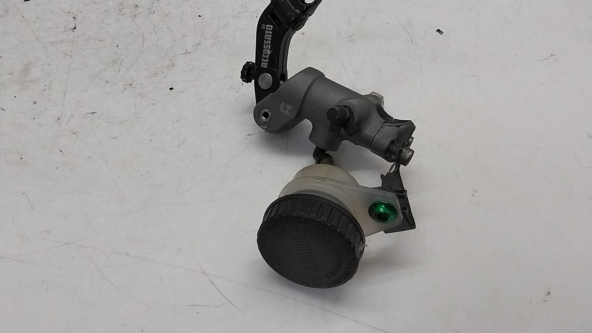 Kawasaki zx 6r 03 04 pompa freno anteriore accossato vedi foto