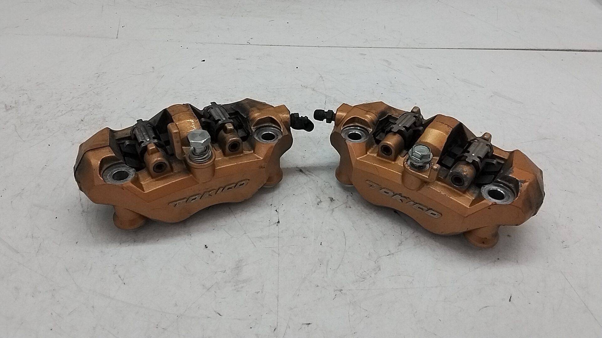 Kawasaki zx 6r 03 04 pinze freno anteriori tokico