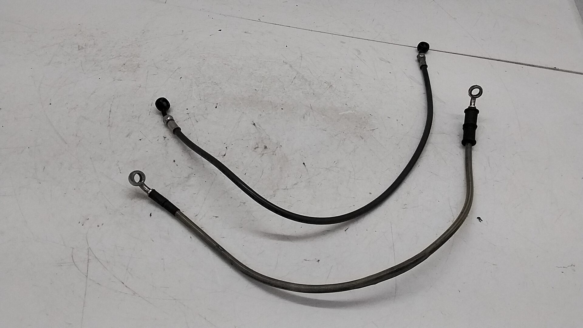 Kawasaki zx 6r 03 04 tubi olio freno anteriore