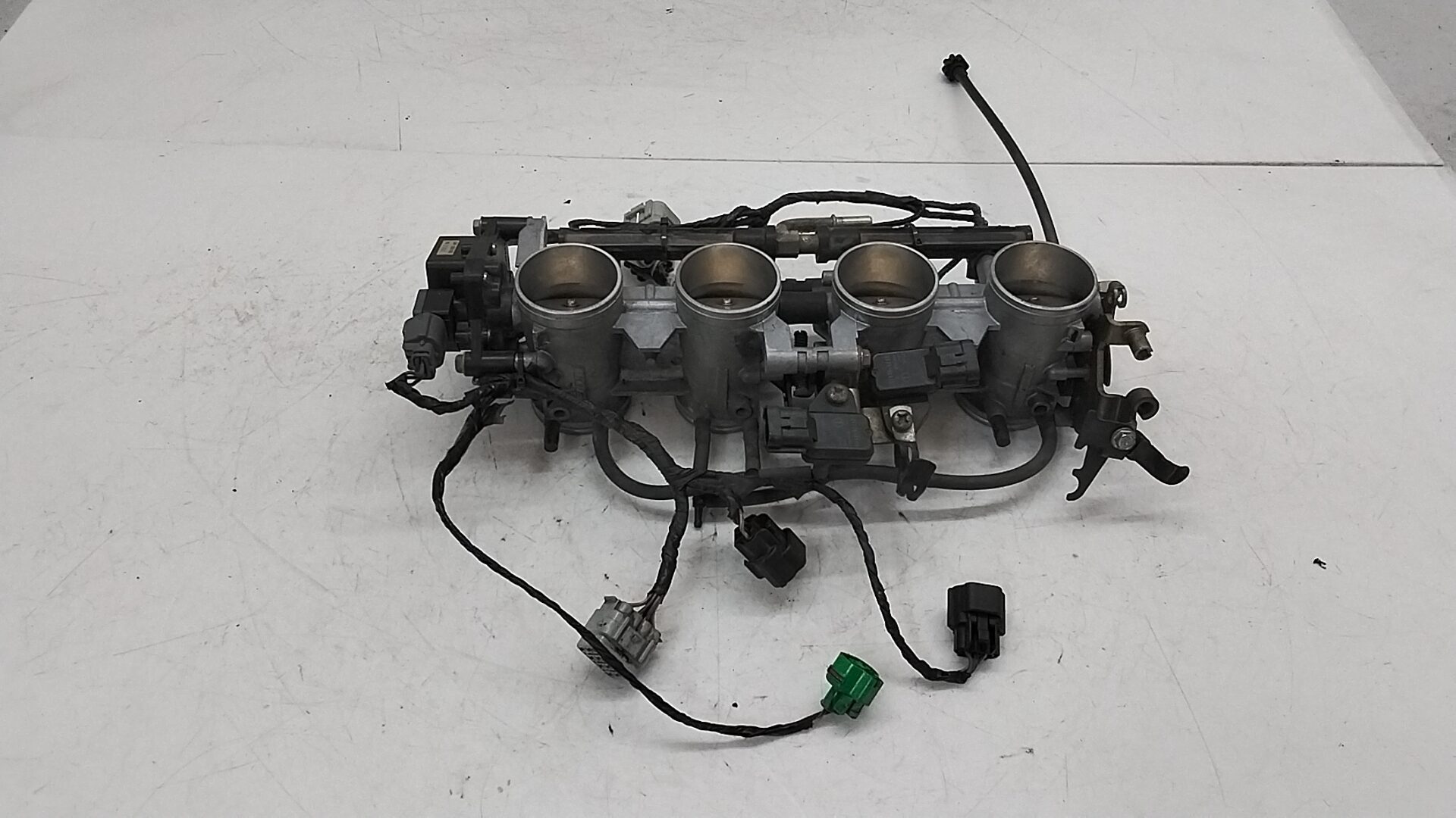 Kawasaki zx 6r 03 04 corpo farfallato completo