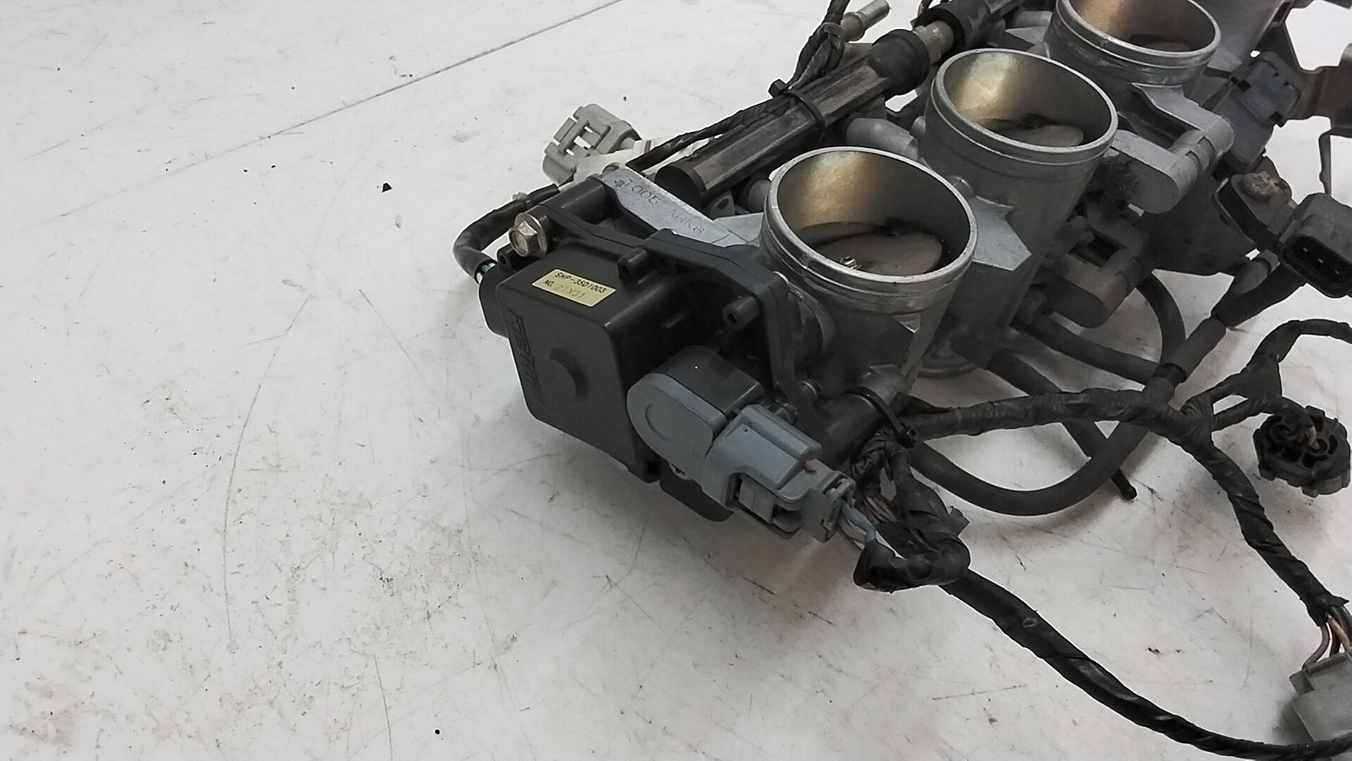 Kawasaki zx 6r 03 04 corpo farfallato completo