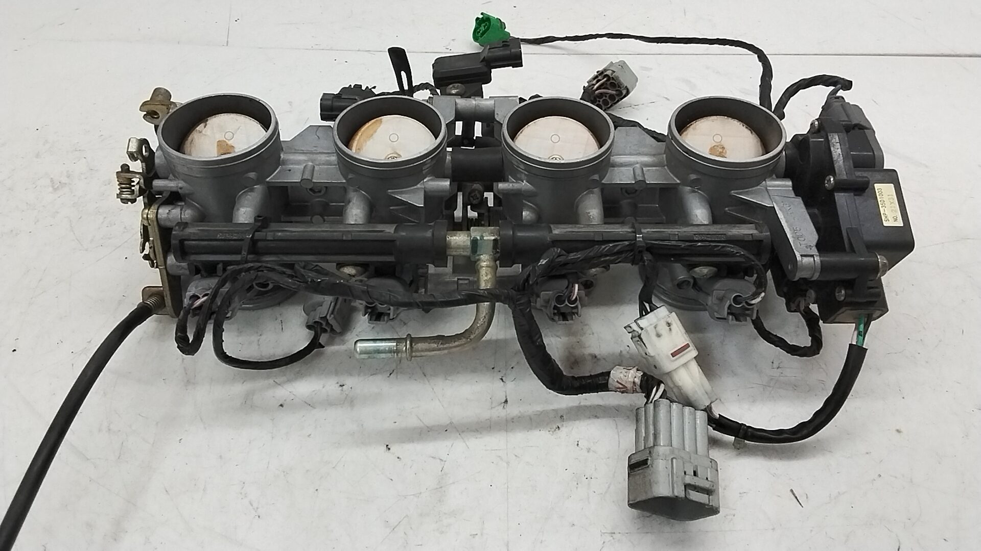 Kawasaki zx 6r 03 04 corpo farfallato completo
