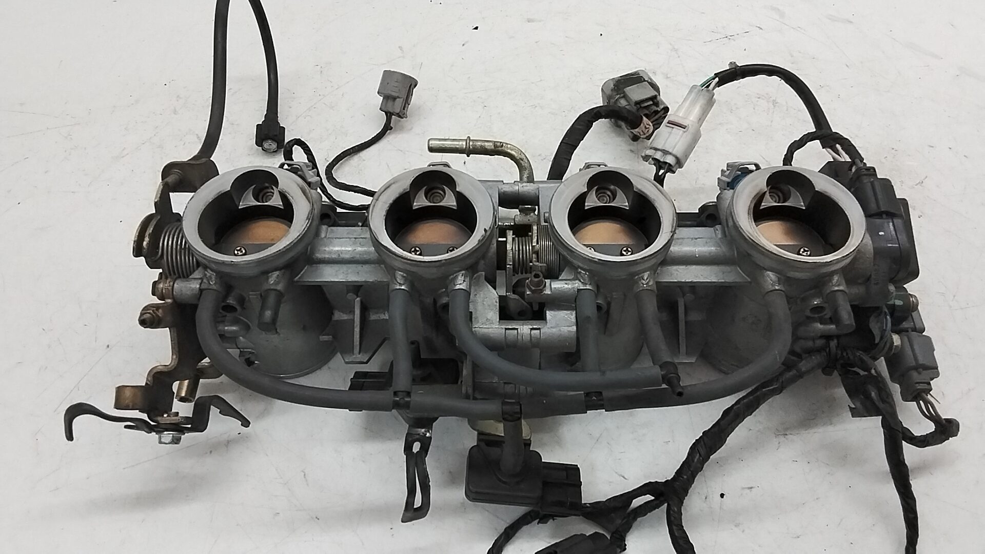 Kawasaki zx 6r 03 04 corpo farfallato completo