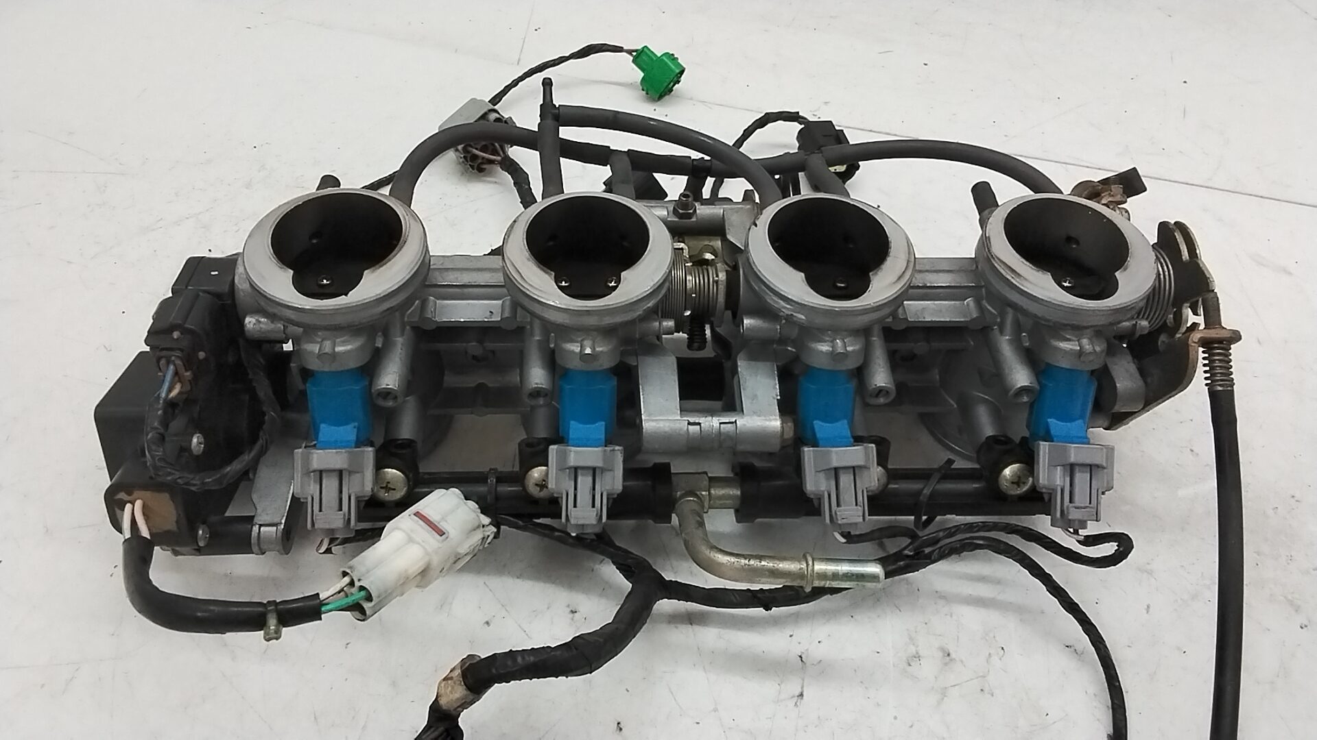 Kawasaki zx 6r 03 04 corpo farfallato completo