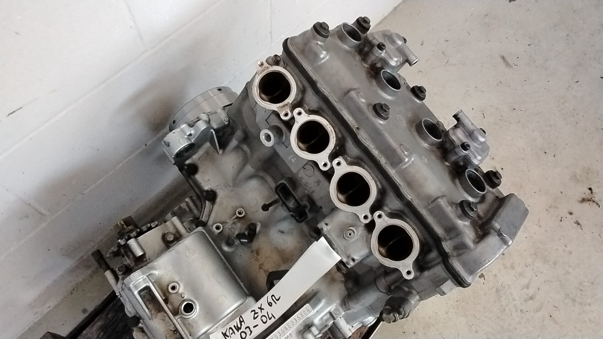 Kawasaki zx 6r 03 04 motore