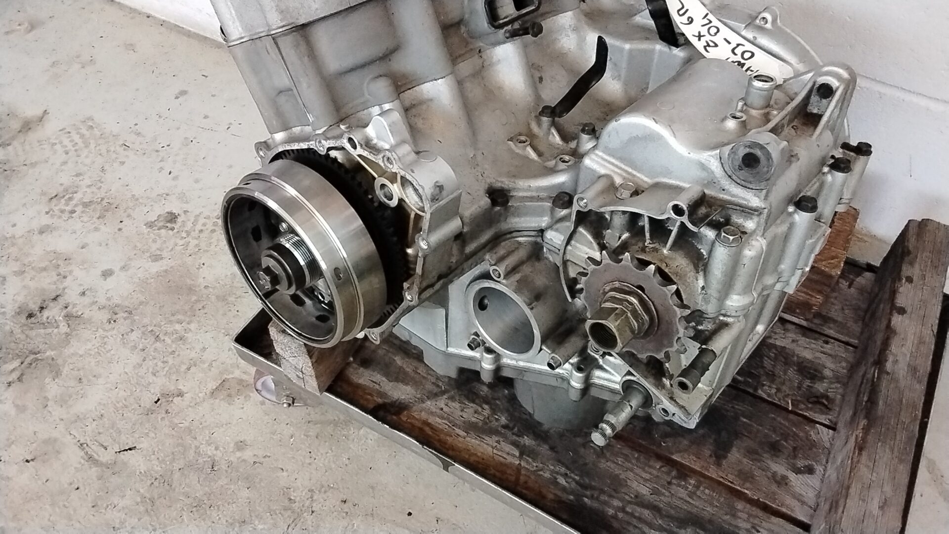 Kawasaki zx 6r 03 04 motore