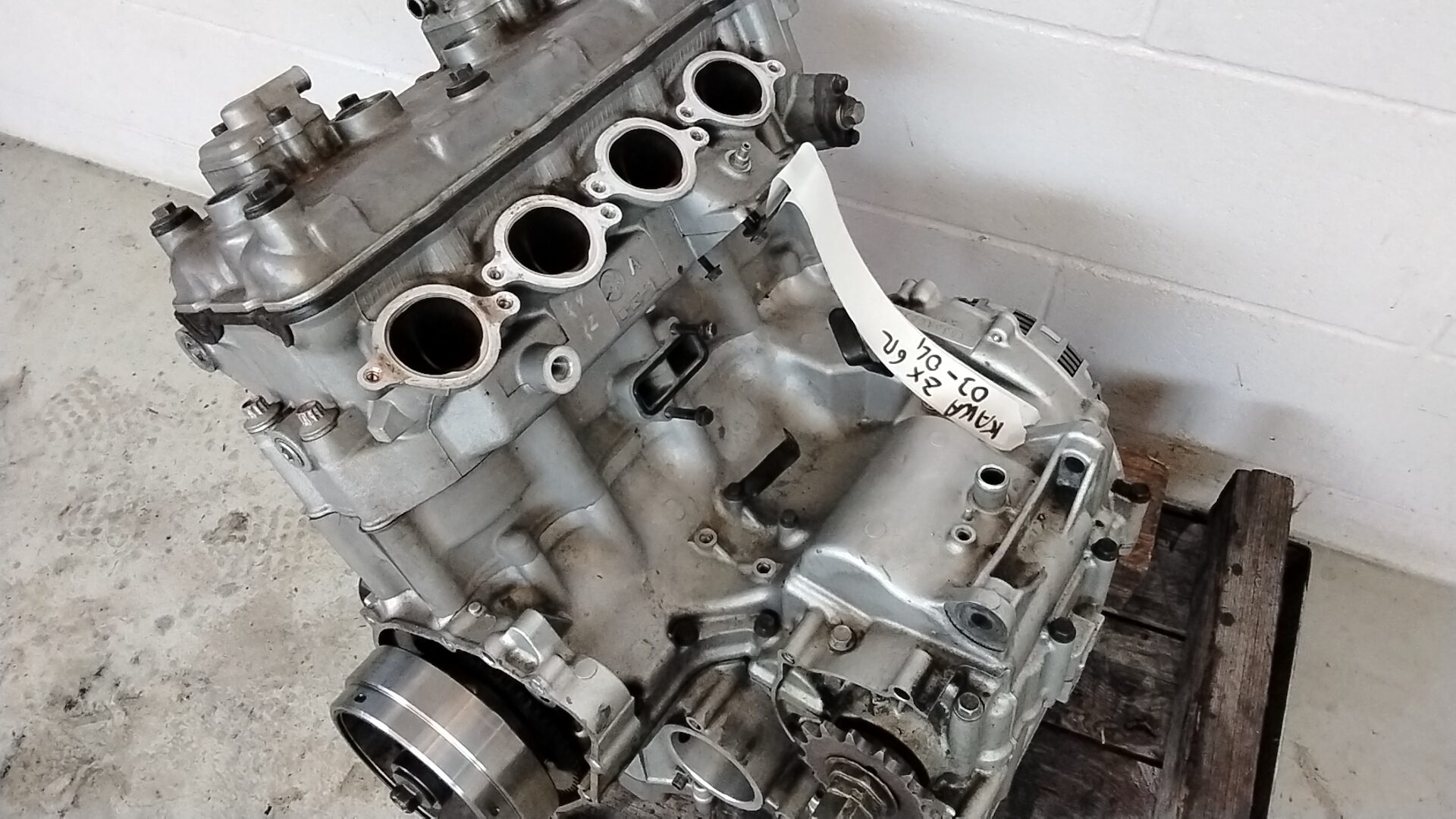 Kawasaki zx 6r 03 04 motore