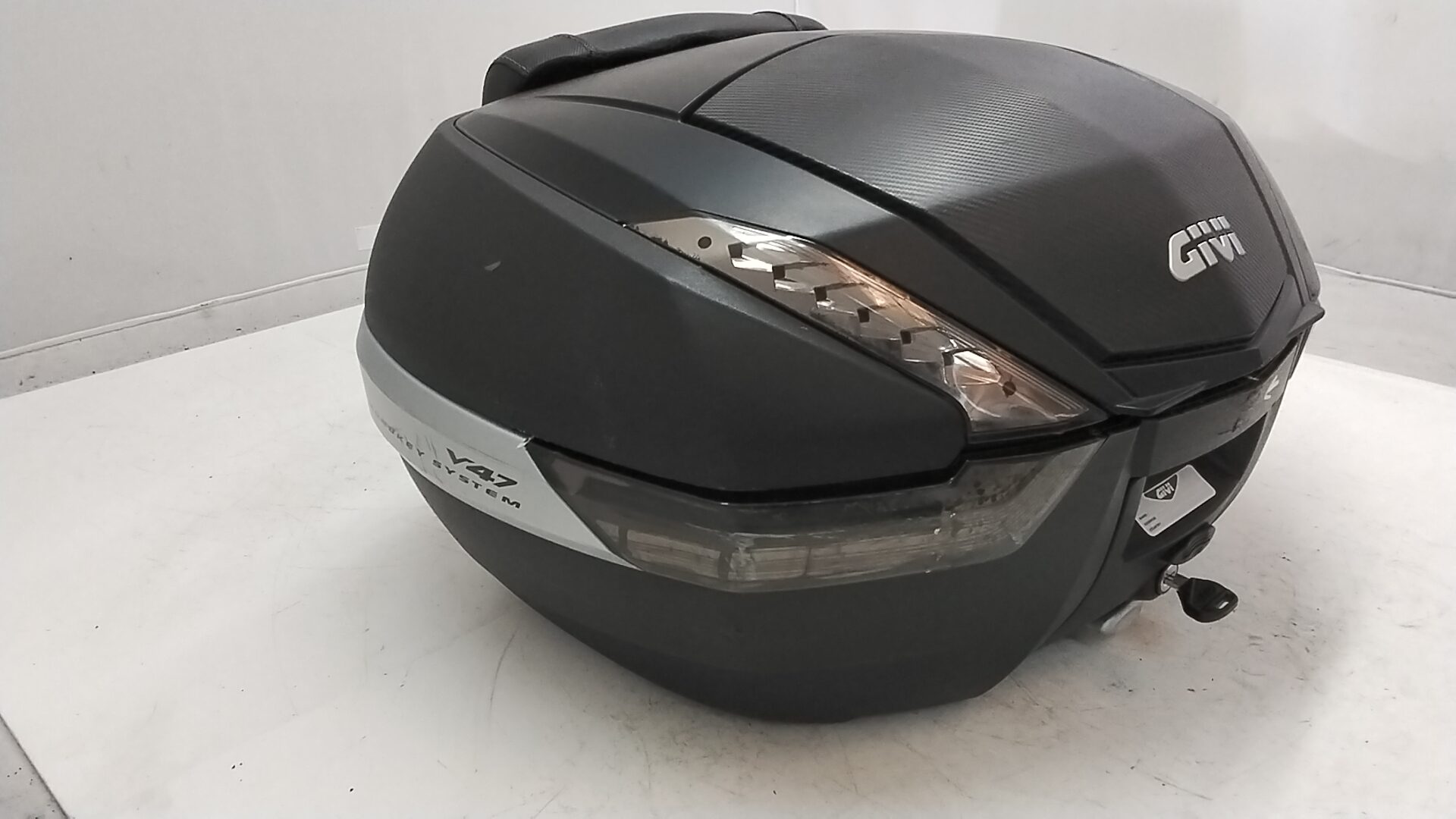 Givi v47 monokey system bauletto posteriore graffi vedi foto