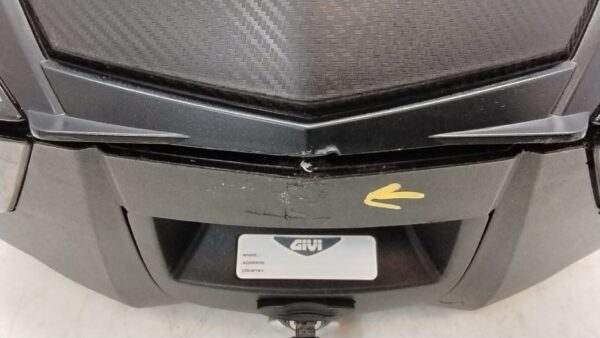 Givi v47 monokey system bauletto posteriore graffi vedi foto