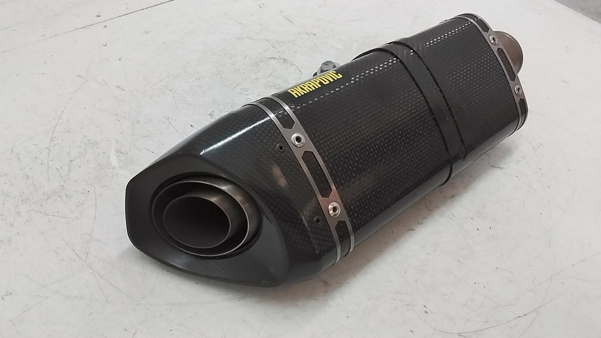 Yamaha mt-09 14 17 Scarico terminale marmitta akrapovic completo