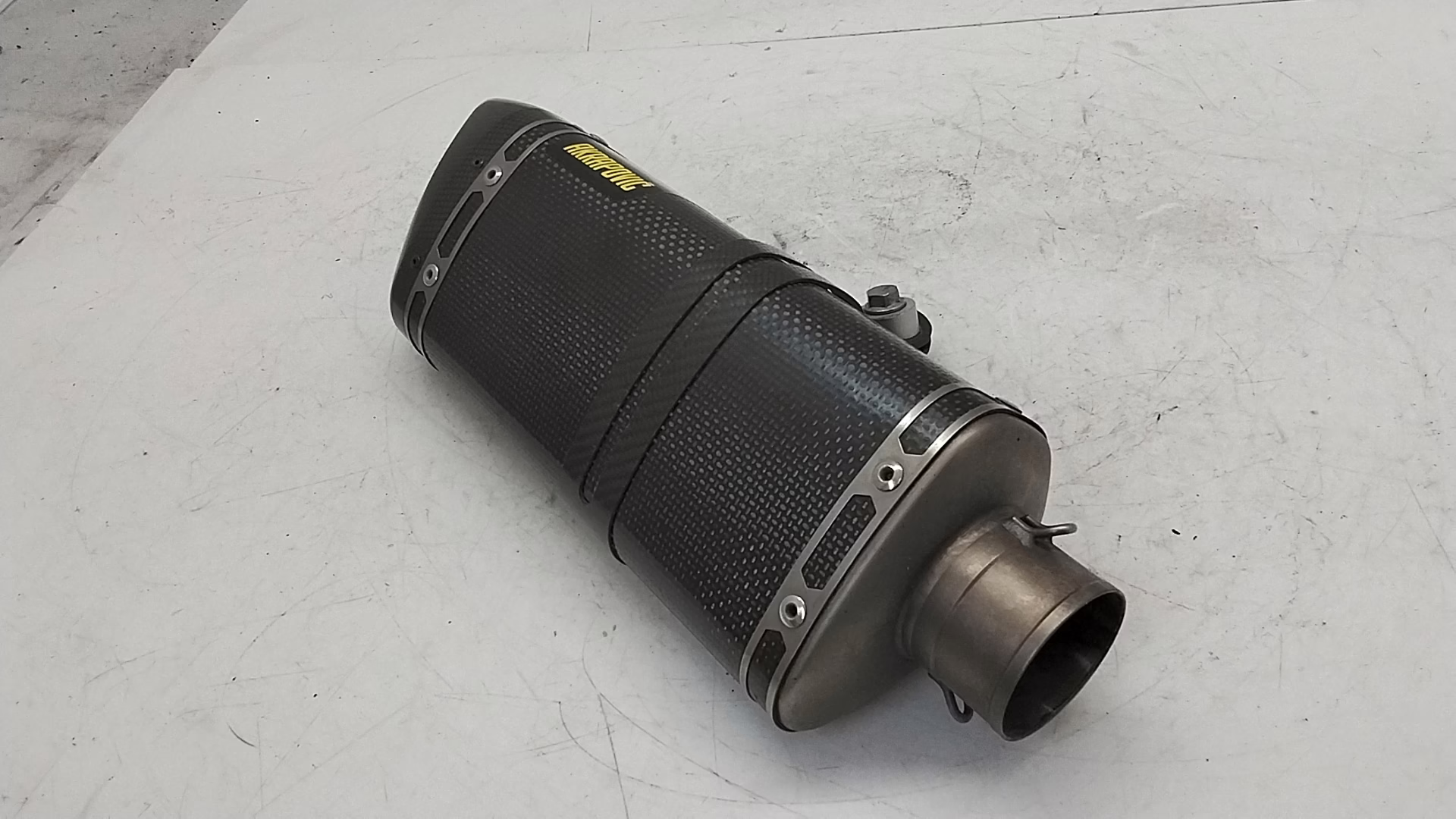 Yamaha mt-09 14 17 Scarico terminale marmitta akrapovic completo