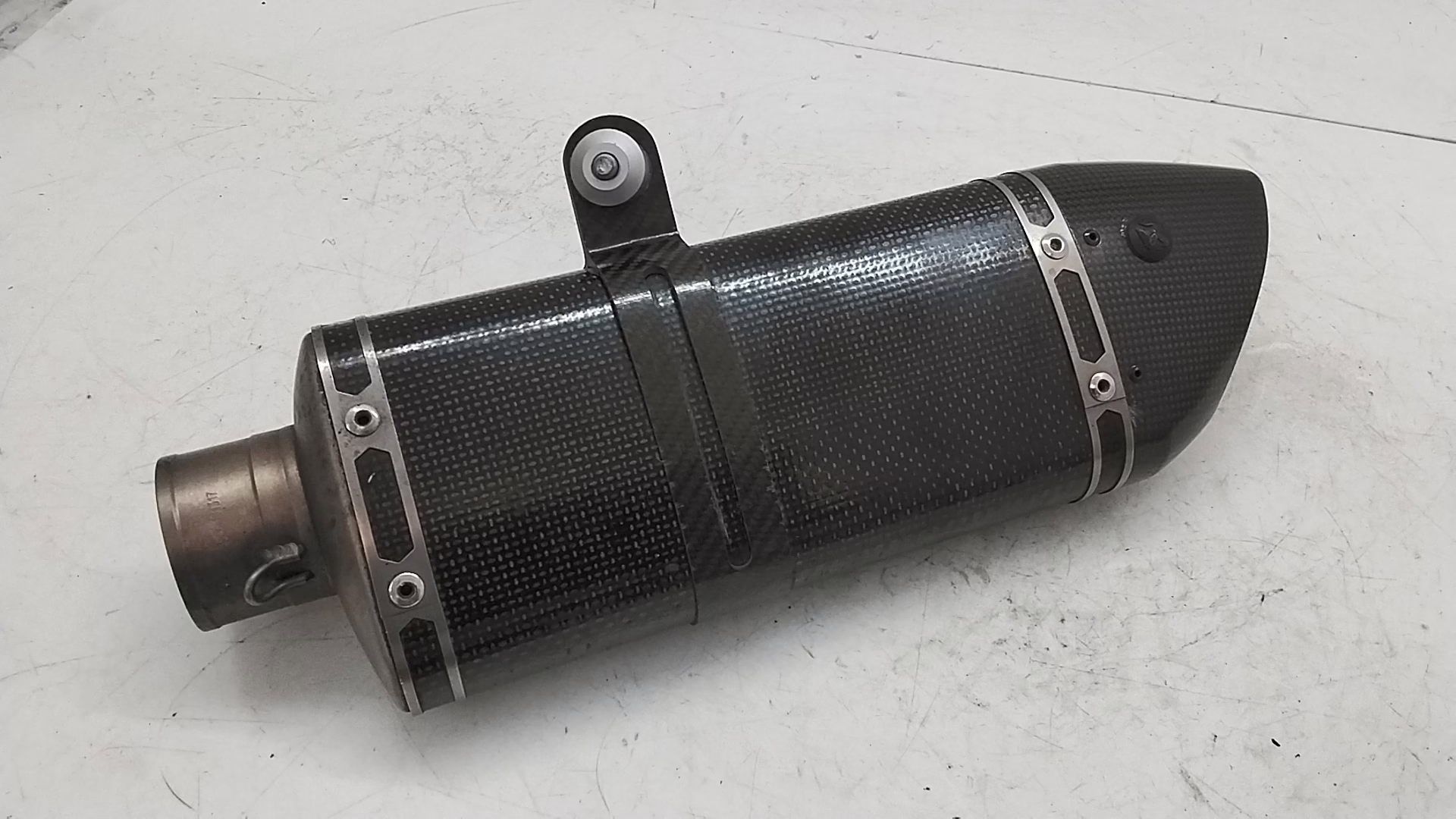 Yamaha mt-09 14 17 Scarico terminale marmitta akrapovic completo