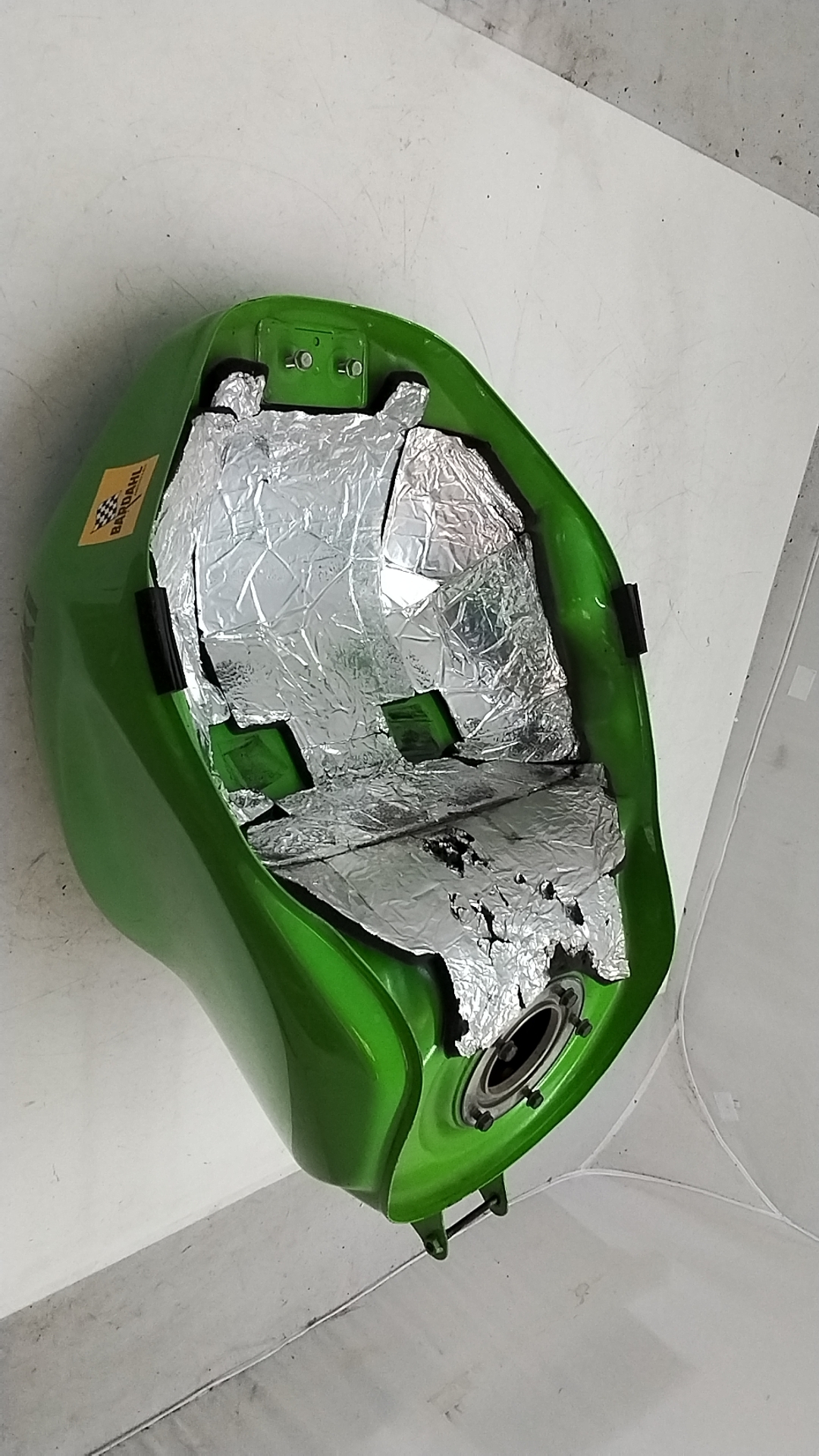 Kawasaki zx 6r 03 04 serbatoio benzina leggeri graffi