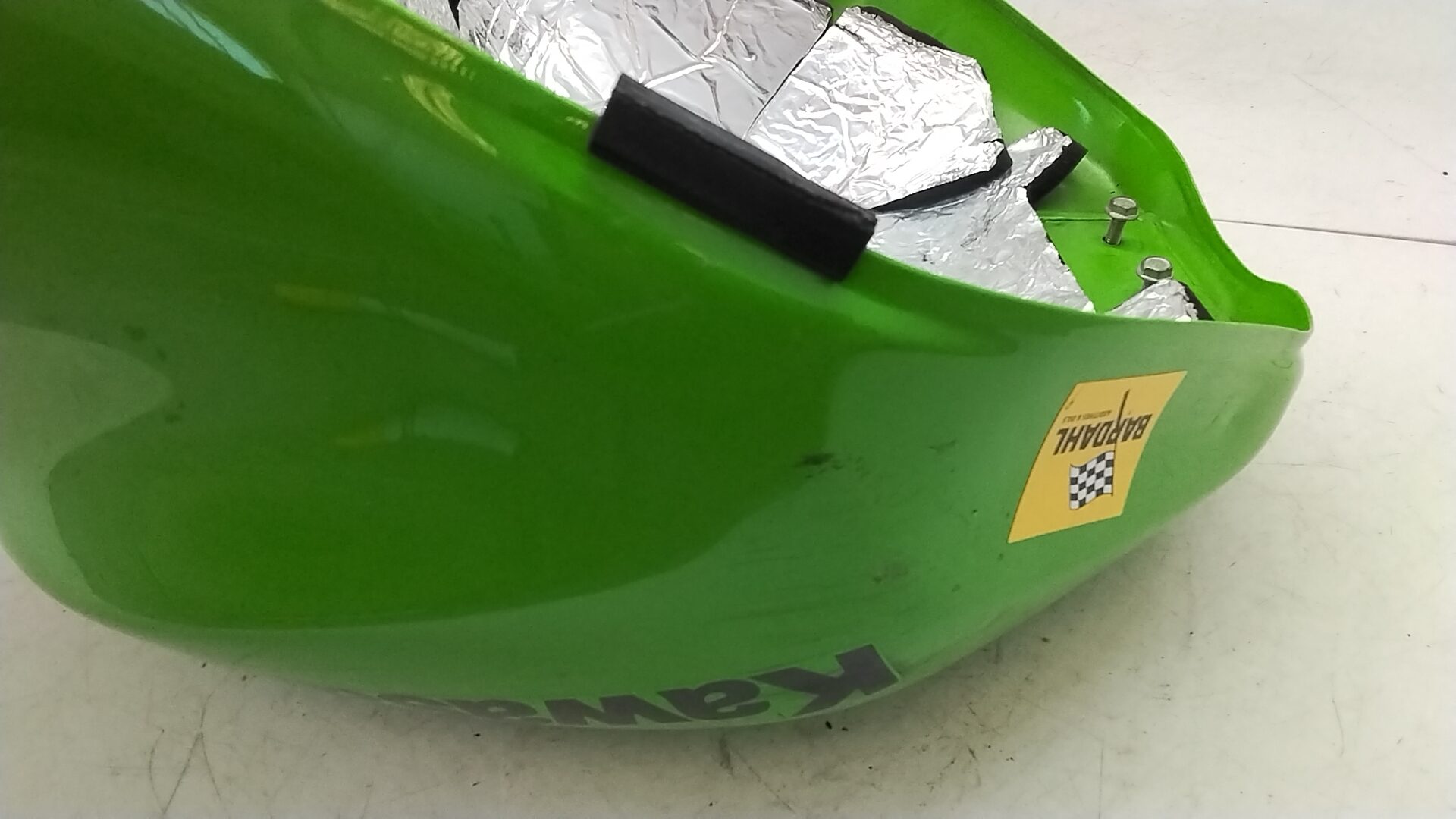 Kawasaki zx 6r 03 04 serbatoio benzina leggeri graffi