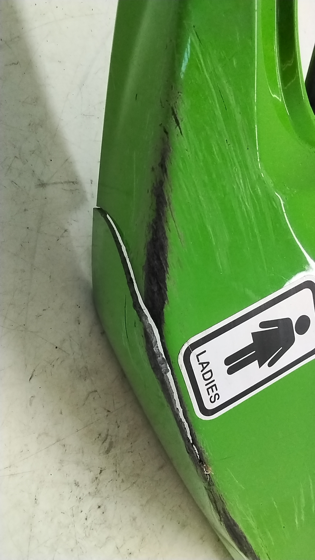 Kawasaki zx 6r 03 04 carena posteriore codone graffi da riparare 300400012