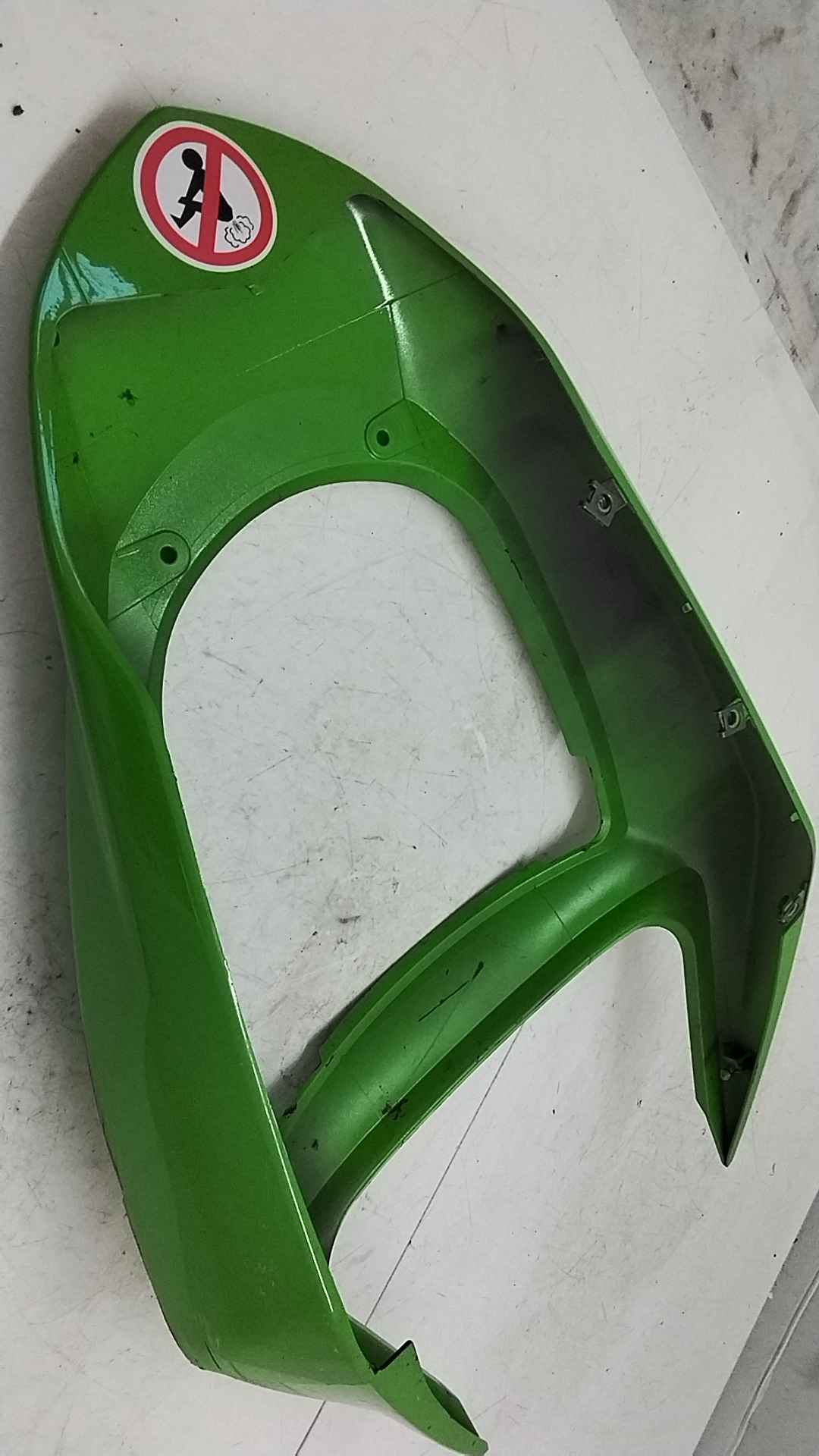Kawasaki zx 6r 03 04 carena posteriore codone graffi da riparare 300400012