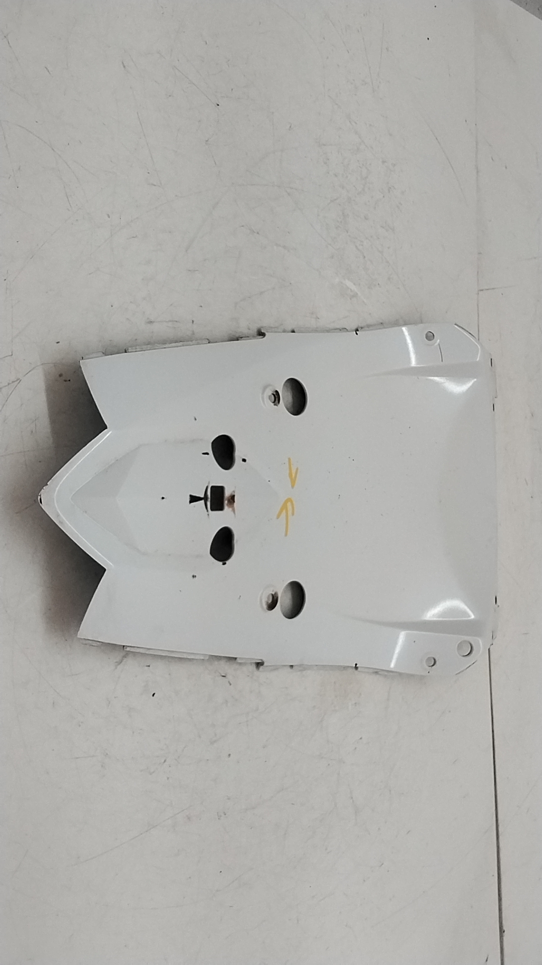 Kawasaki z 1000 07 09 carena posteriore sottocodone da riparare 360400079
