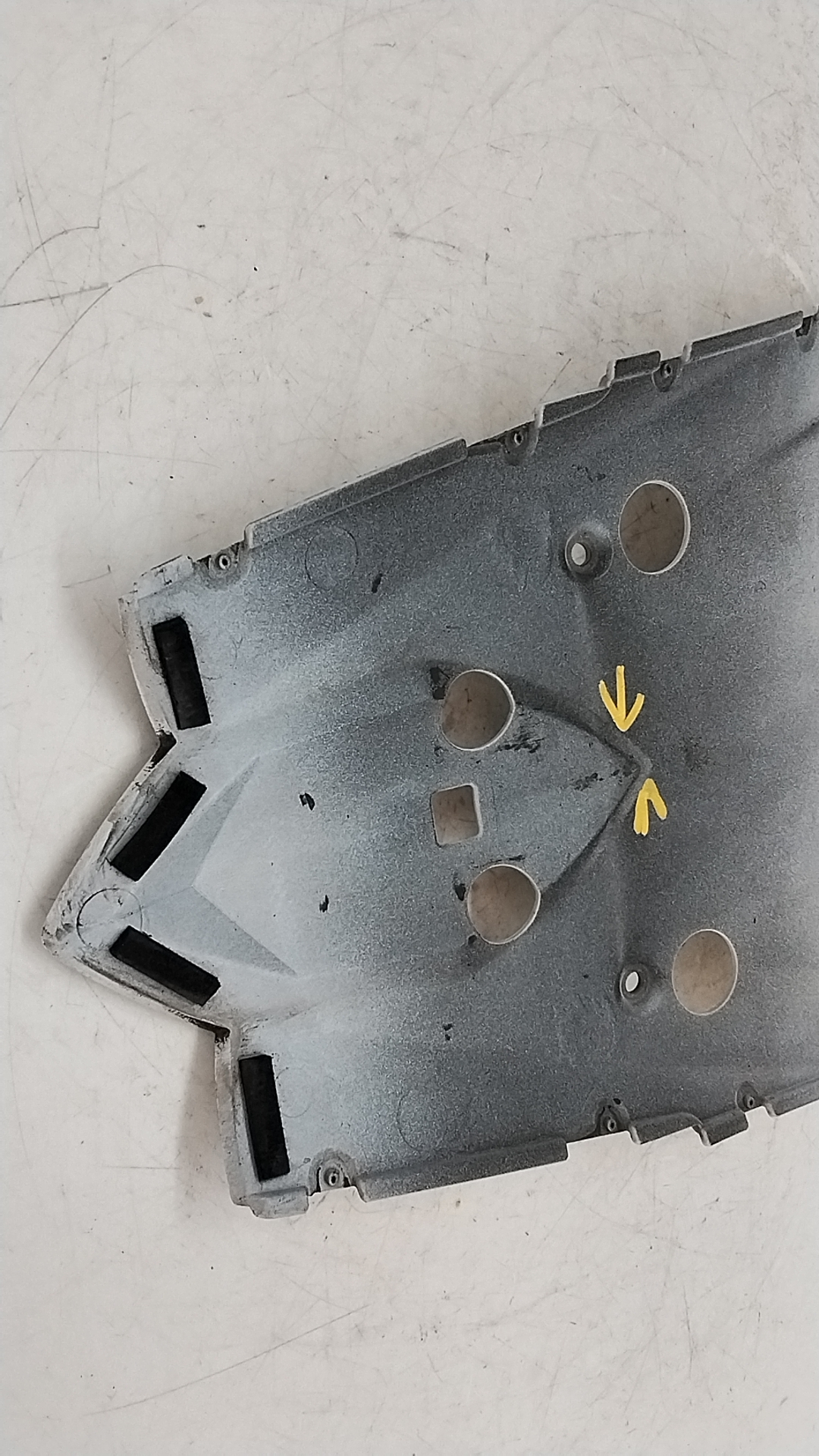 Kawasaki z 1000 07 09 carena posteriore sottocodone da riparare 360400079