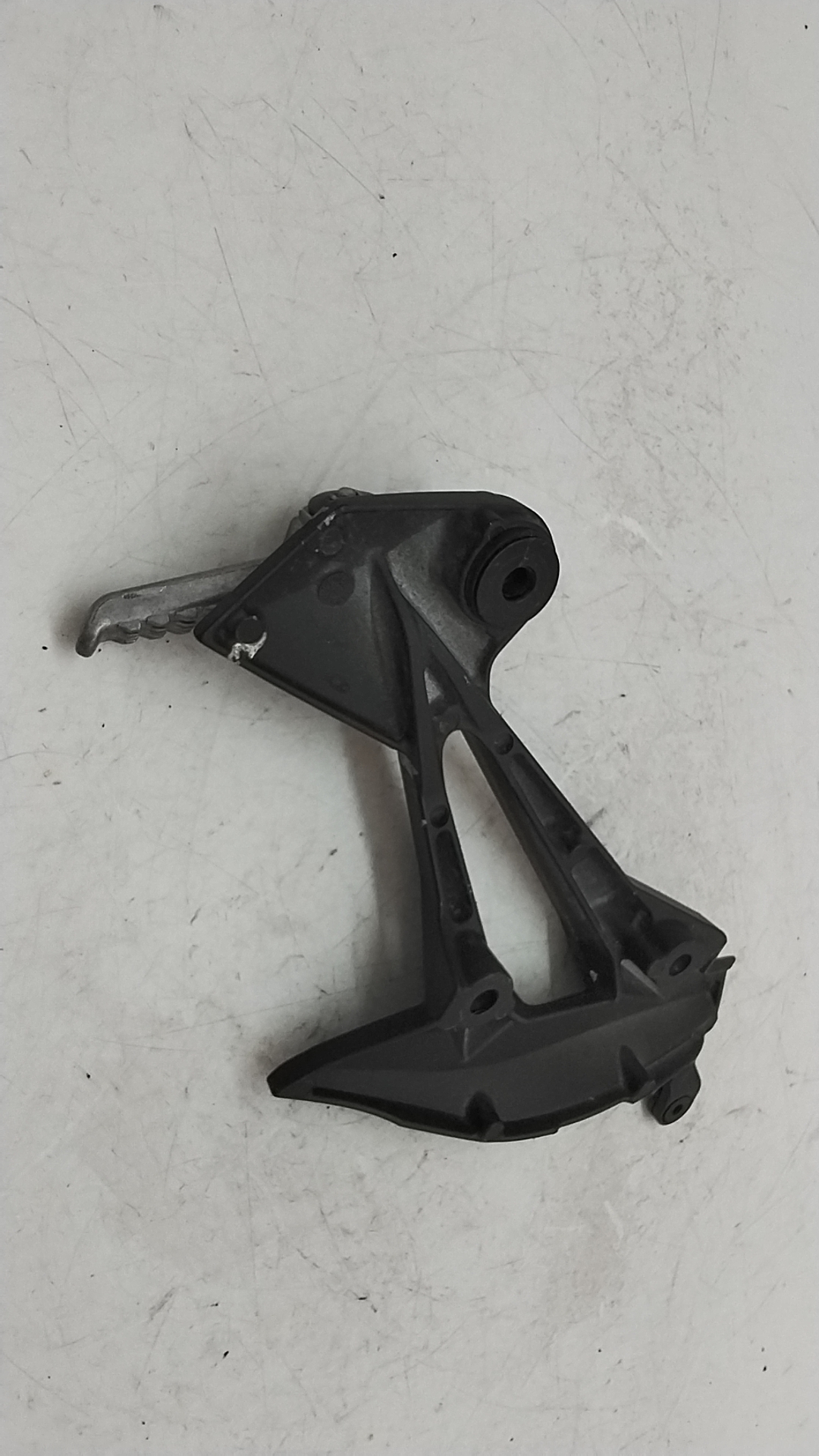 Kawasaki z 1000 07 09 supporto pedana posteriore destro vedi foto