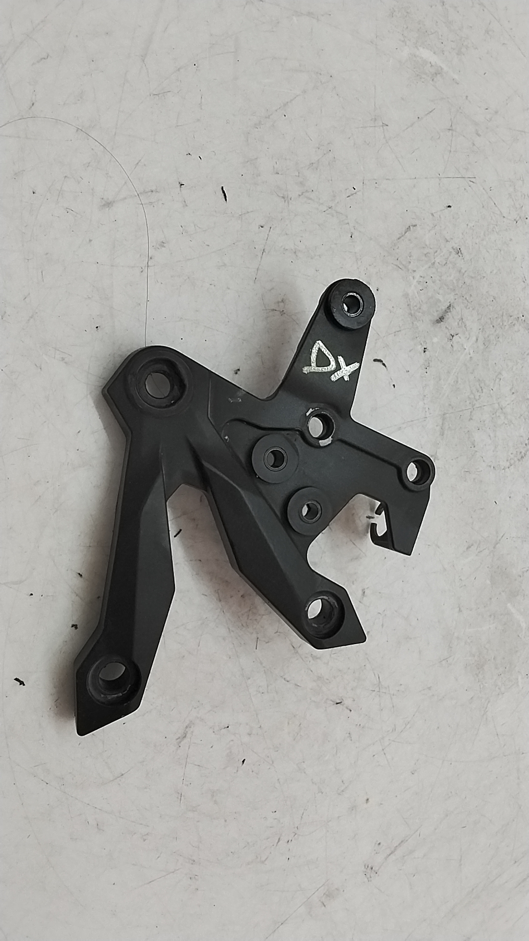 Kawasaki z 1000 07 09 supporto pedana anteriore destra