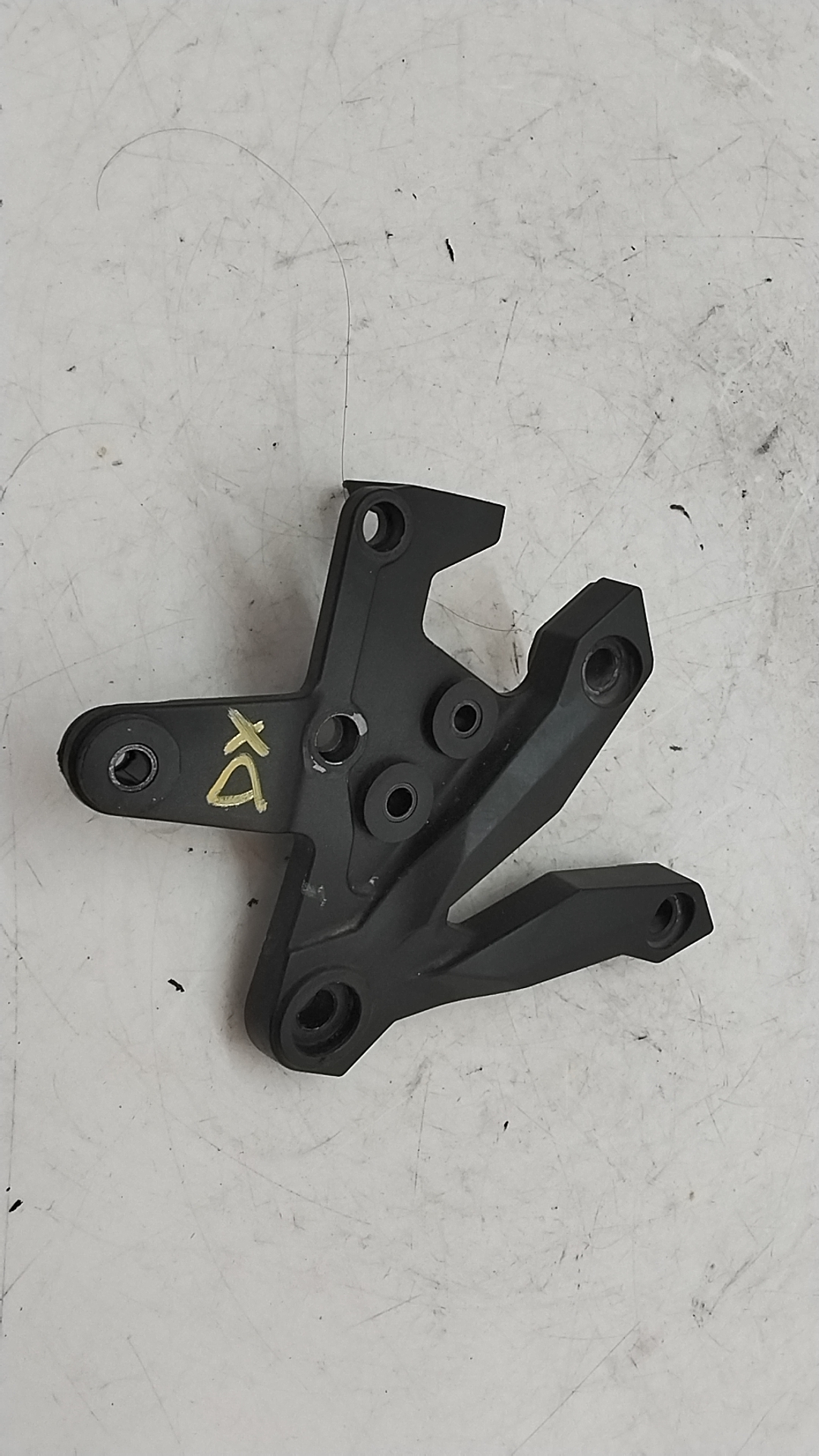Kawasaki z 1000 07 09 supporto pedana anteriore destra