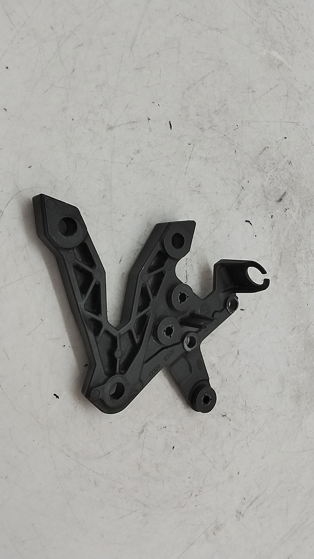 Kawasaki z 1000 07 09 supporto pedana anteriore destra