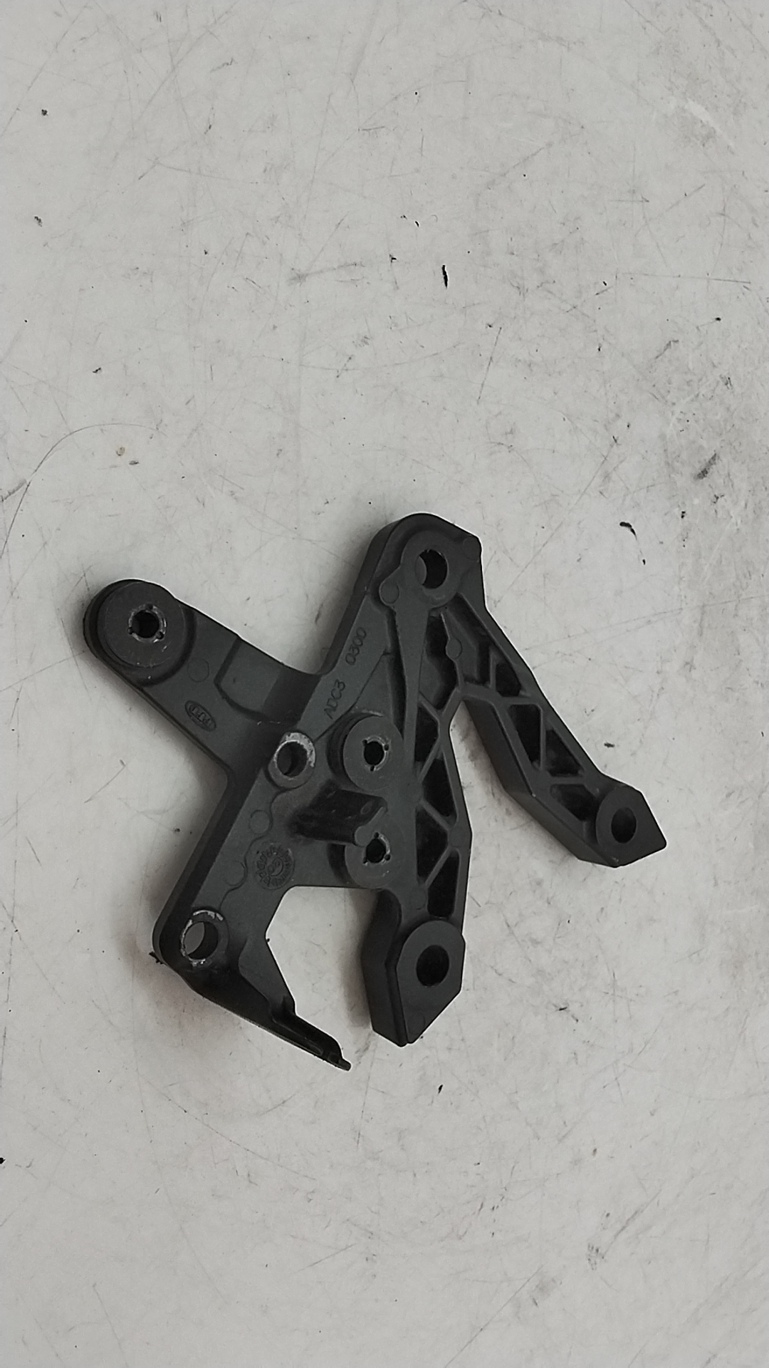 Kawasaki z 1000 07 09 supporto pedana anteriore destra