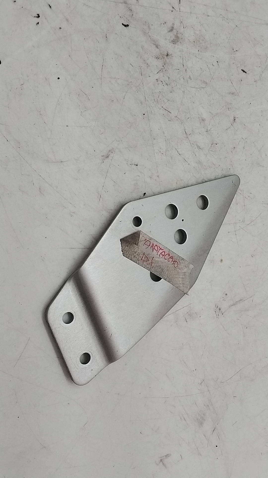 Kawasaki z 1000 07 09 paratacco pedana anteriore destra