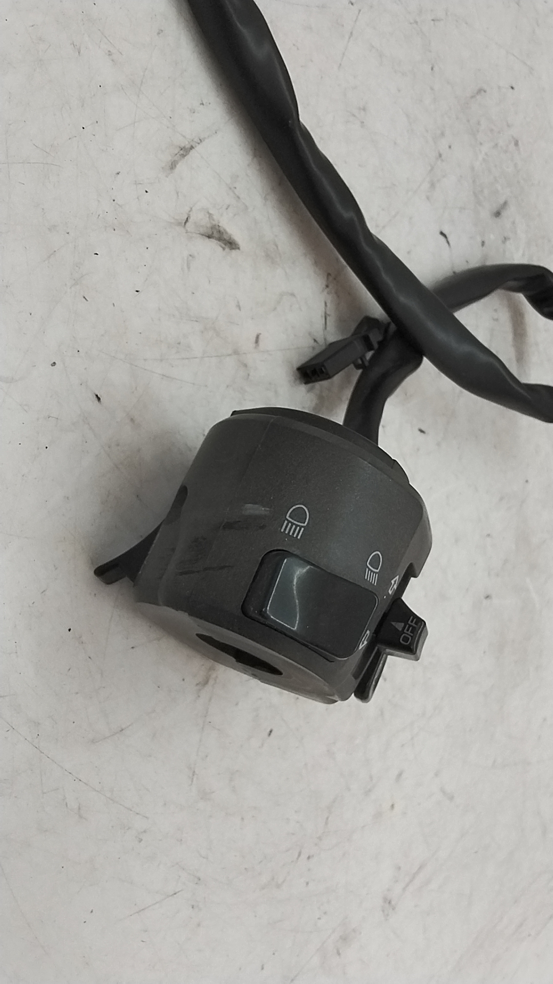 Kawasaki z 1000 07 09 commutatore devioluci sinistro