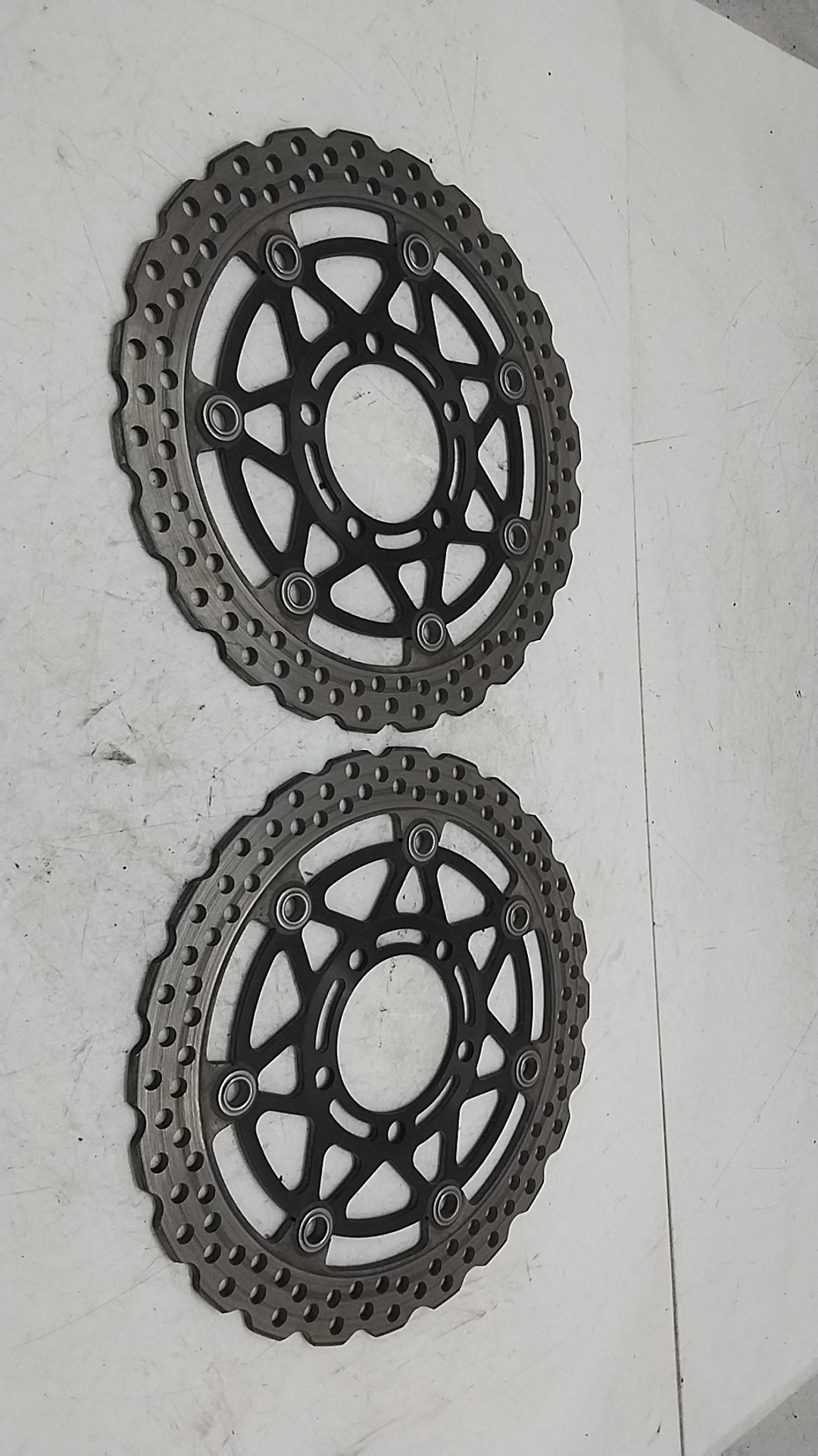 Kawasaki z 1000 07 09 dischi freno anteriori