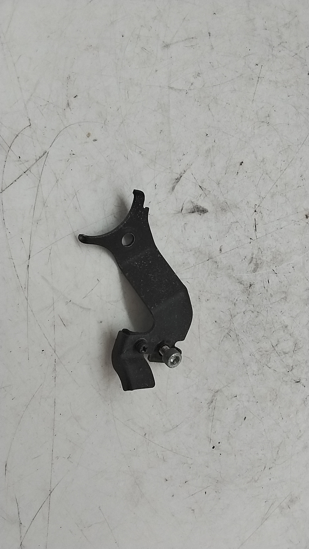 Kawasaki z 1000 07 09 staffa supporto vaschetta liquido freni posteriore
