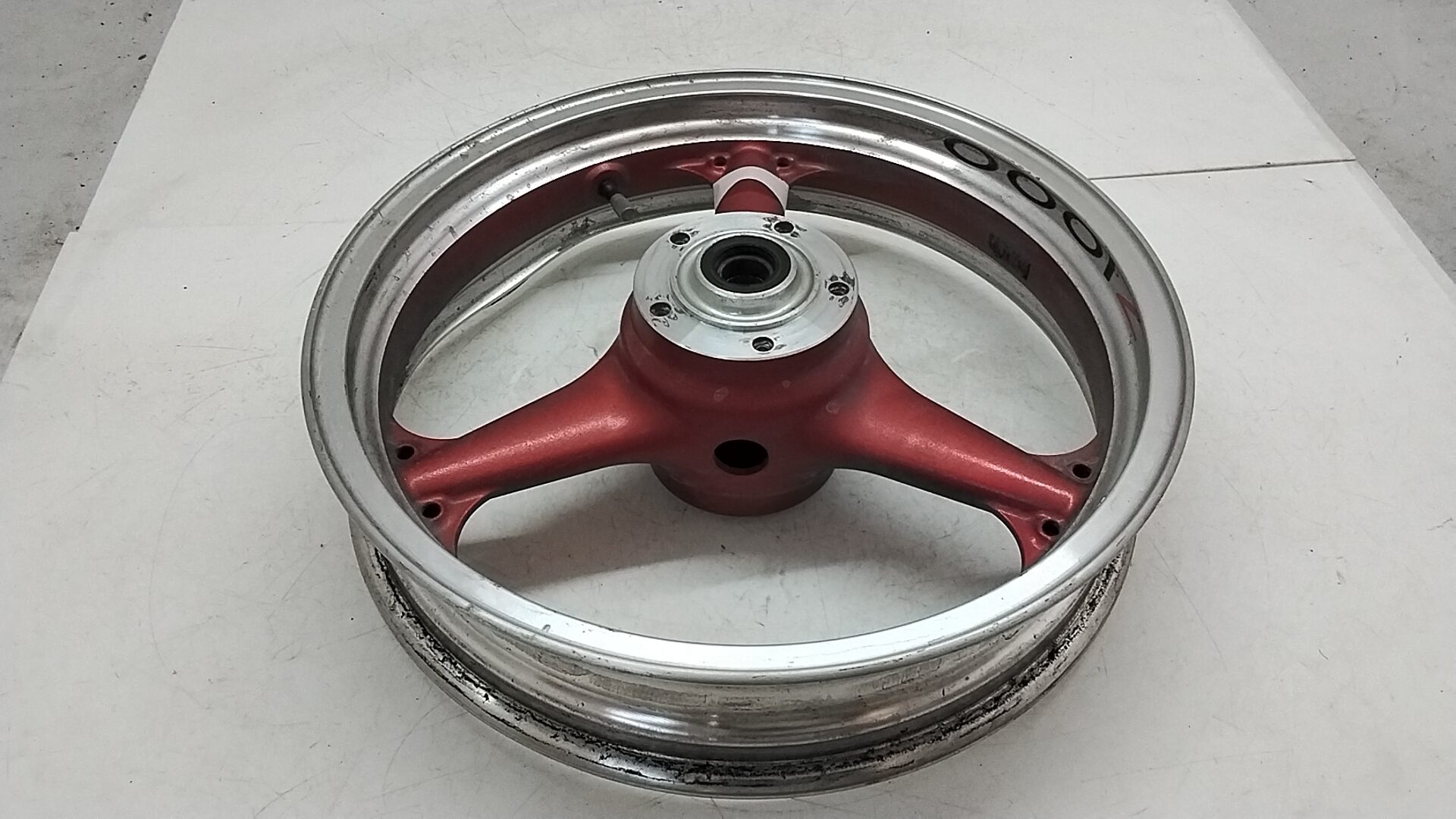 Kawasaki z 1000 07 09 cerchio ruota anteriore da raddrizzare vedi foto