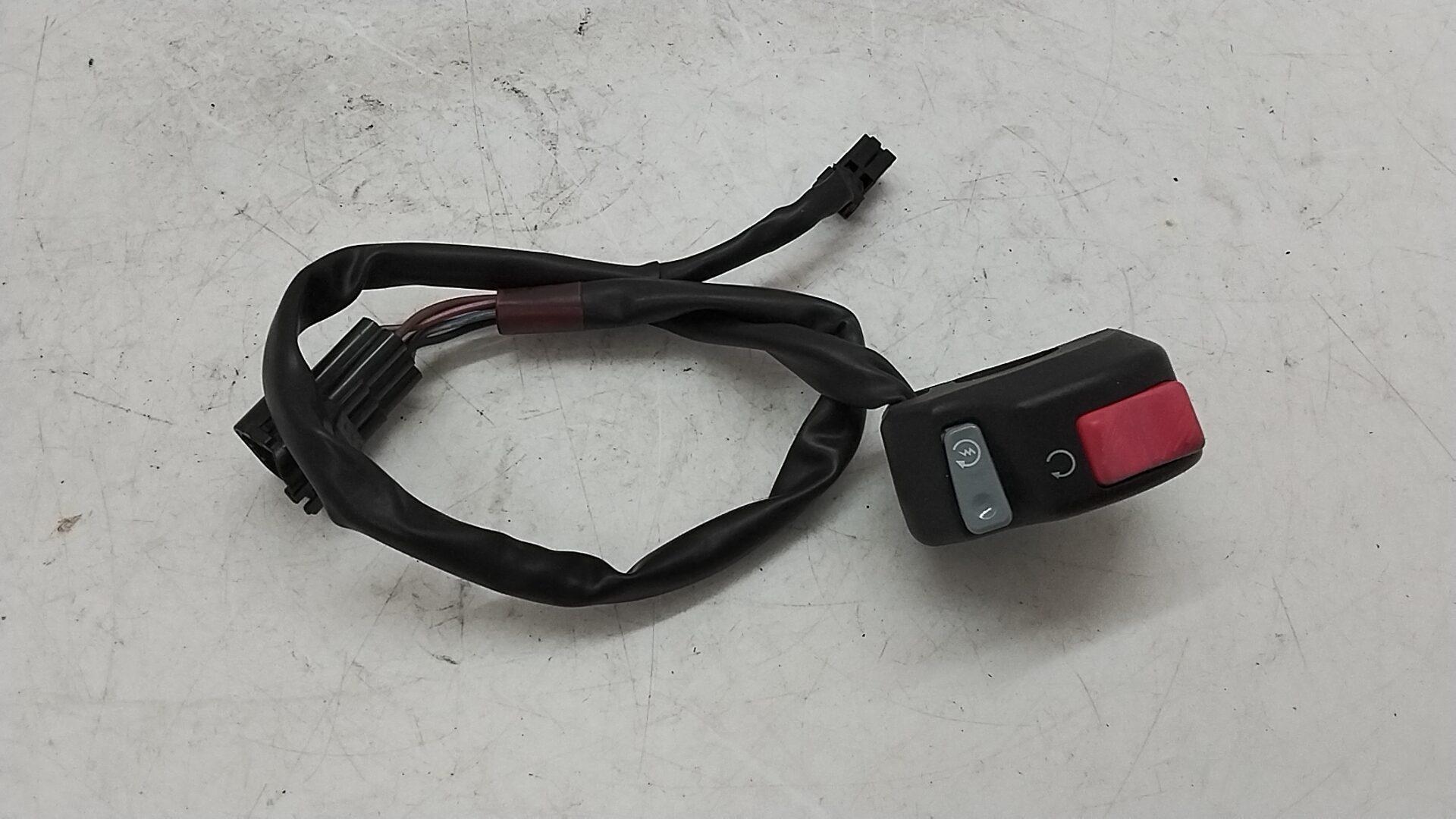 Kawasaki z 1000 07 09 commutatore devioluci destro