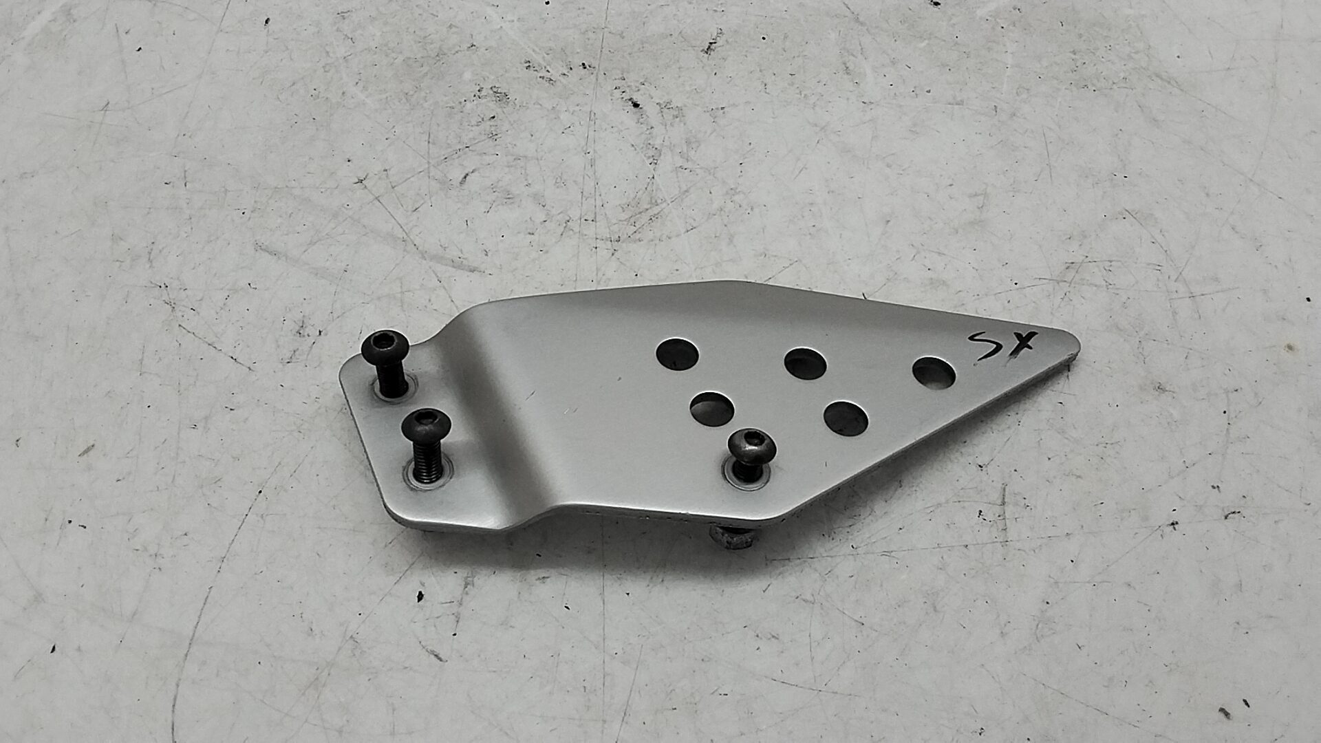 Kawasaki z 1000 07 09 paratacco pedana anteriore sinistra