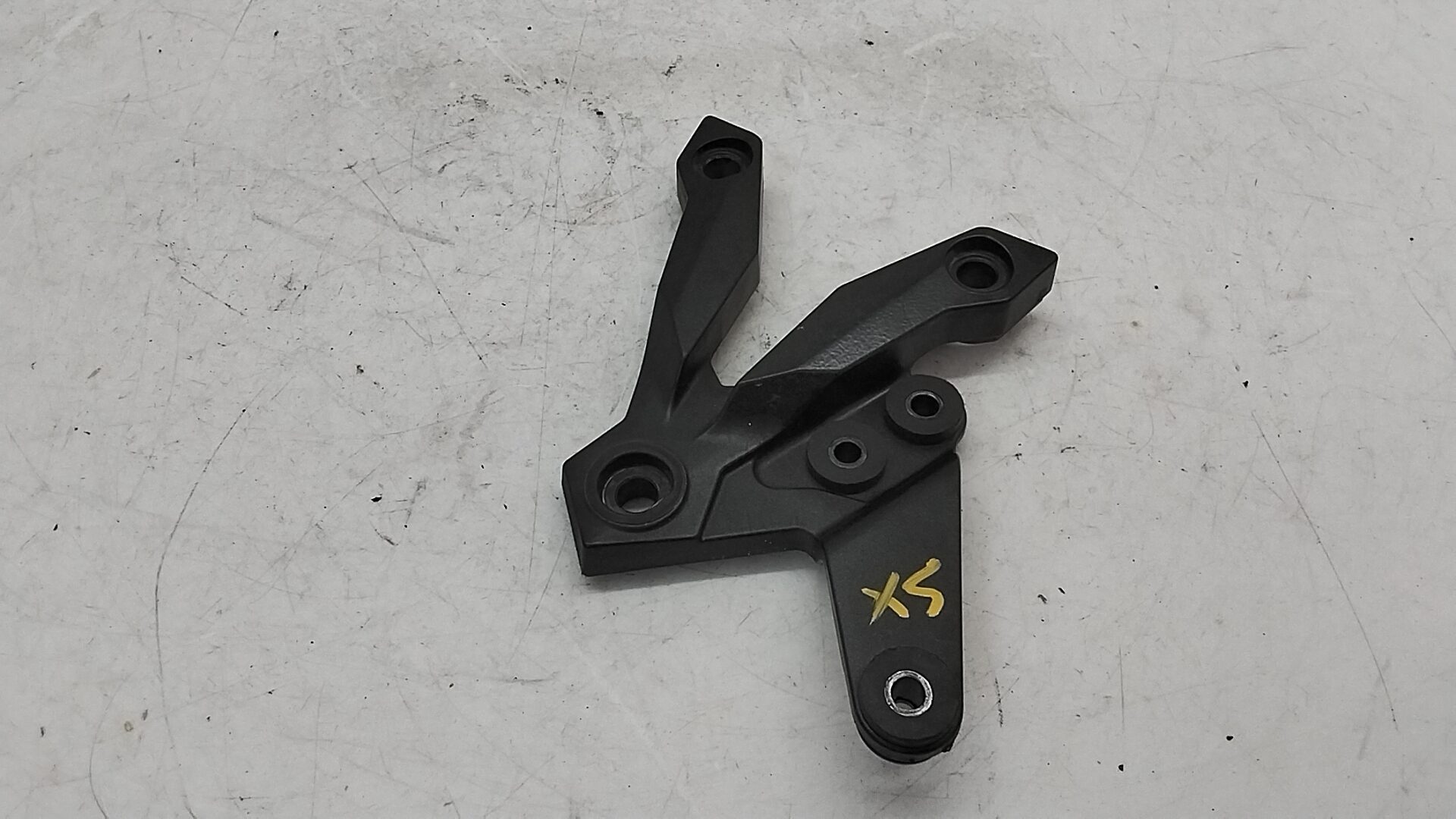 Kawasaki z 1000 07 09 supporto pedana anteriore sinistra
