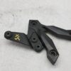 Kawasaki z 1000 07 09 supporto pedana anteriore sinistra