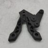Kawasaki z 1000 07 09 supporto pedana anteriore sinistra