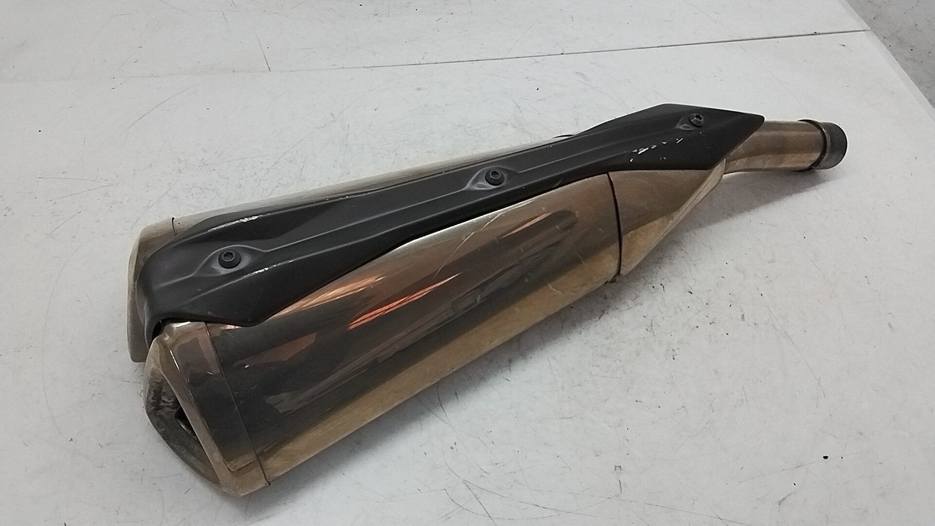 Kawasaki z 1000 07 09 scarico terminale marmitta originale destro