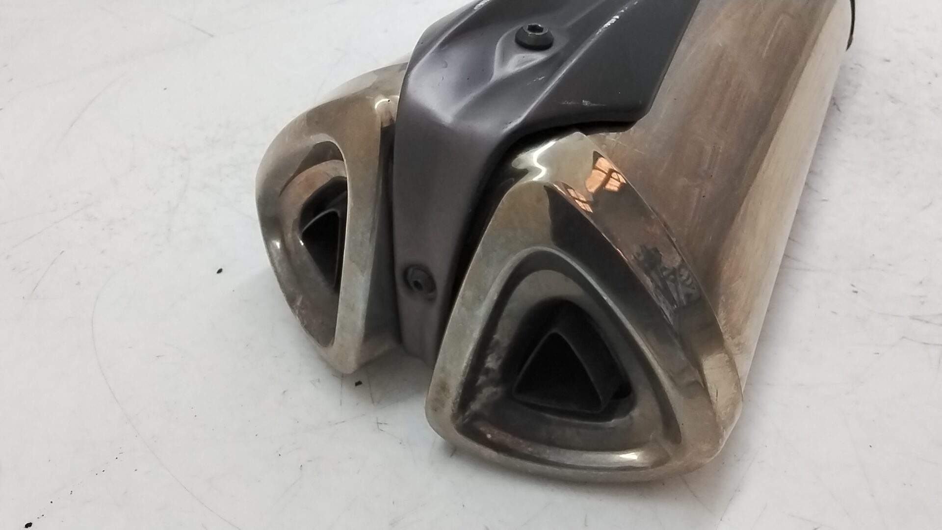 Kawasaki z 1000 07 09 scarico terminale marmitta originale destro