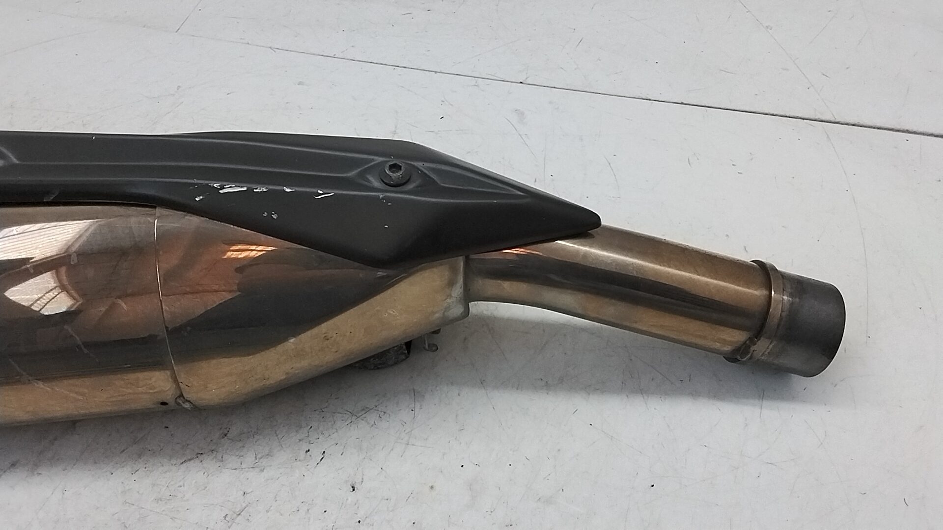 Kawasaki z 1000 07 09 scarico terminale marmitta originale destro