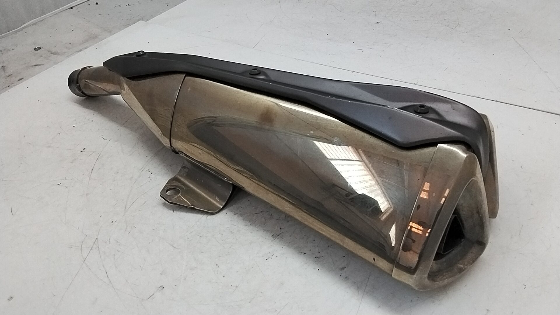 Kawasaki z 1000 07 09 scarico terminale marmitta originale destro