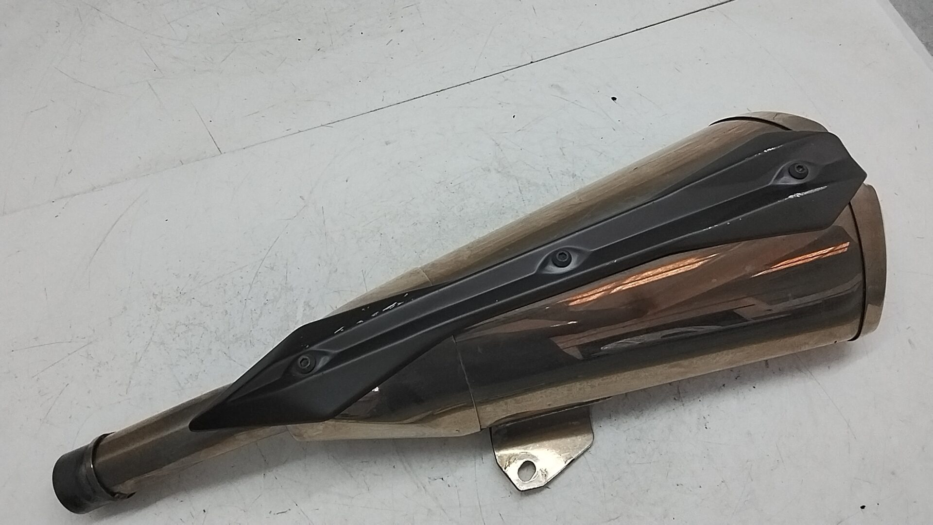 Kawasaki z 1000 07 09 scarico terminale marmitta originale destro