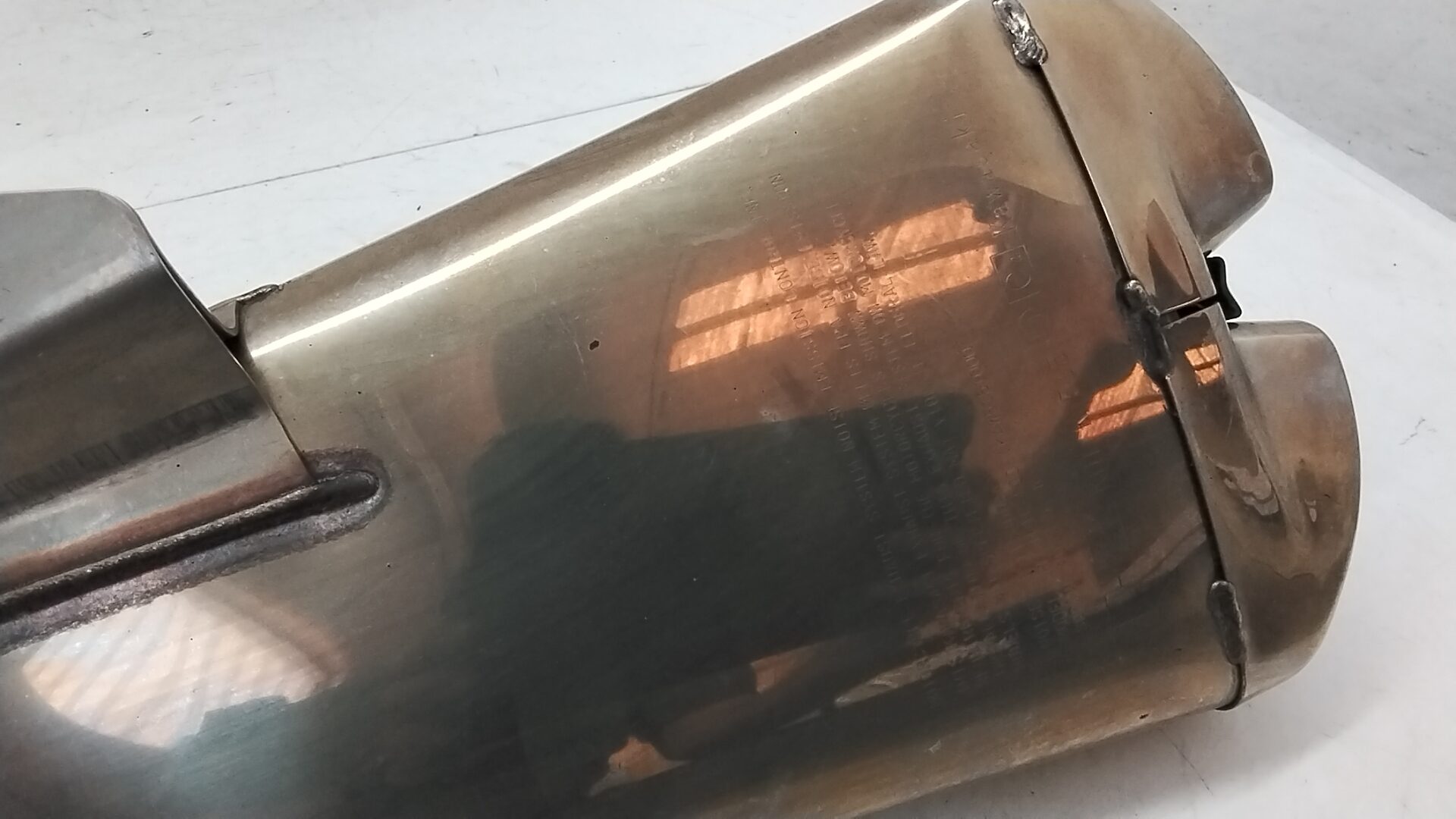 Kawasaki z 1000 07 09 scarico terminale marmitta originale destro