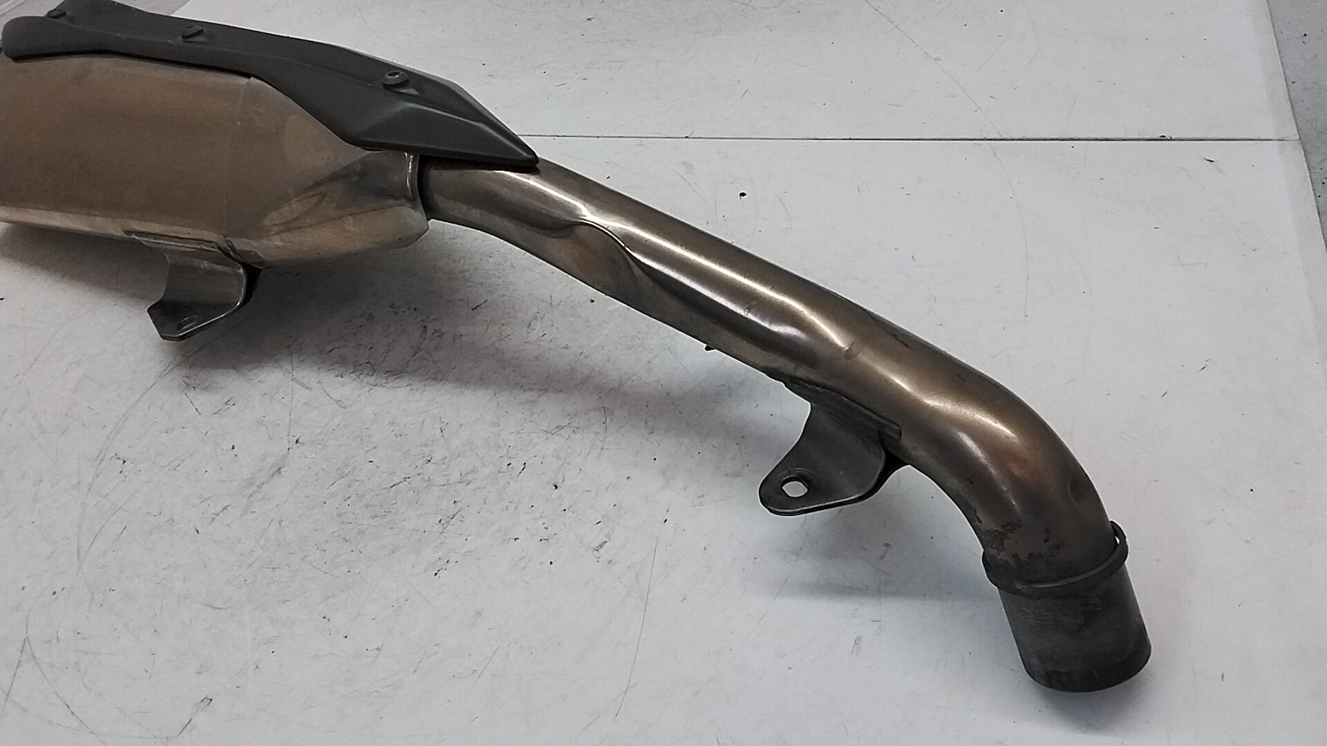Kawasaki z 1000 07 09 scarico terminale marmitta originale sinistro