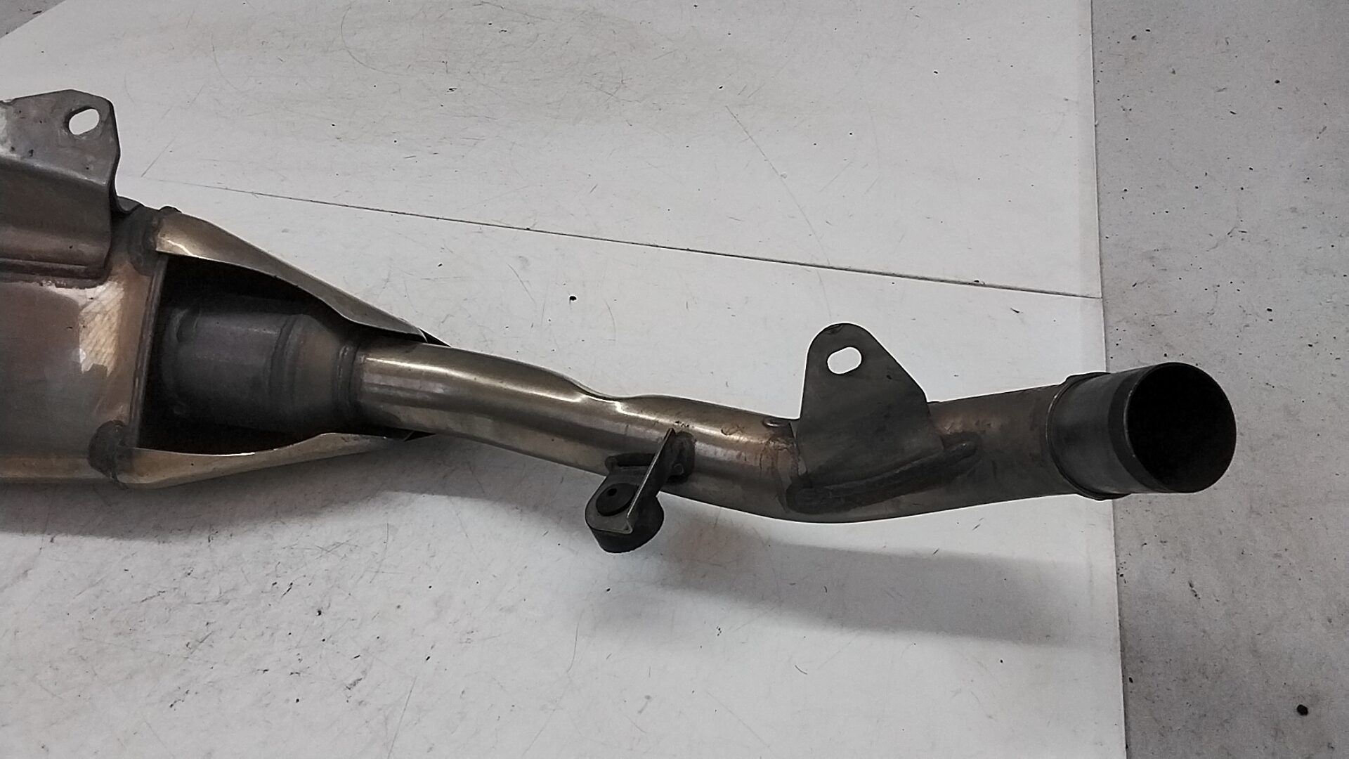 Kawasaki z 1000 07 09 scarico terminale marmitta originale sinistro